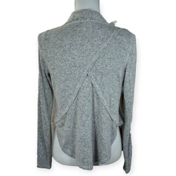 DANSKIN GRAY CARDIGAN SZ.L EUC. - Picture 3 of 6